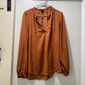 H & m burnt orange top